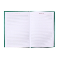 Ежедневник недатированный А5, 160 листов "Вивелла", обложка искусственная кожа, светло-зелёный Ежедневник недатированный А5, 160 листов "Вивелла", обложка искусственная кожа, светло-зелёный