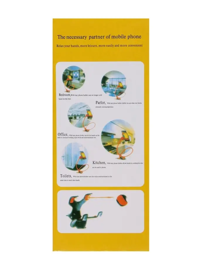 Гибкий держатель для телефона