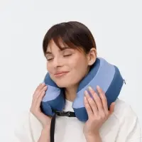 Дорожная подушка Piligrim, голубая