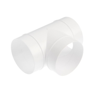 Тройник ZEIN, для круглого канала, d=100 мм, вентиляционный Тройник ZEIN, для круглого канала, d=100 мм, вентиляционный