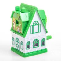 Точилка механическая с контейнером "Домик", МИКС Точилка механическая с контейнером "Домик", МИКС