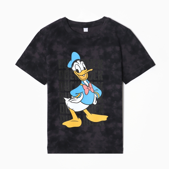Футболка &laquo;Дональд Дак&raquo;, Disney, &laquo;Тай-дай&raquo;, рост 122-128