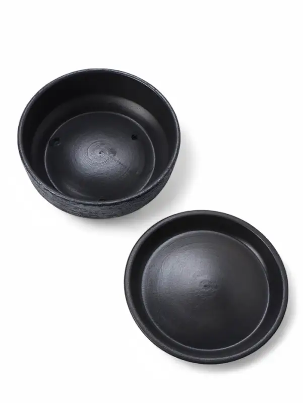 Горшок бонсайница 1 л, 18&times;6,5 см  для кактусов и суккулентов пепел, керамика СИДЕ