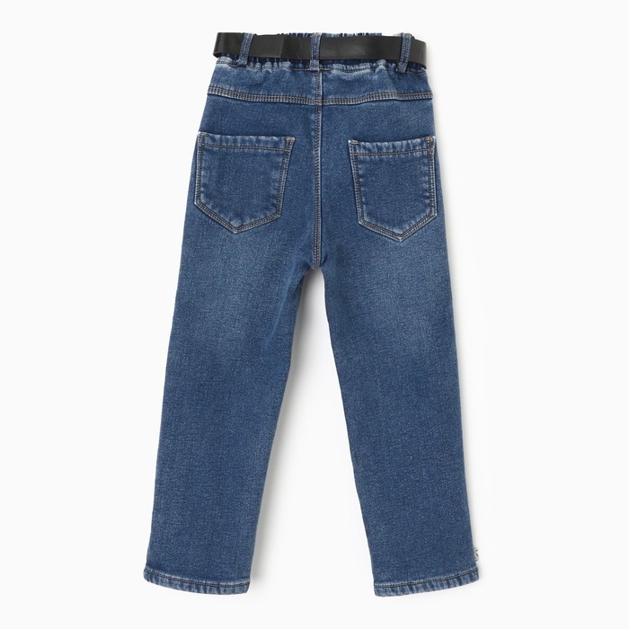 Джинсы для мальчика, НАЧЁС, цвет синий, рост 128-134 см