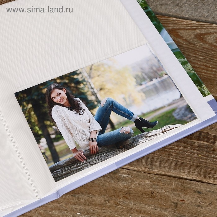 Фотоальбом Fotografia на 200 фото, 10x15 см., "Цветы"