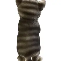 Садовая фигура 19 х 11 х 7 см "Котенок с пироженкой"