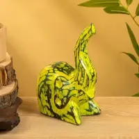 Набор сувенирный &laquo;Слоники&raquo;, h=17 см, h=15 см, h=12 см, дерево