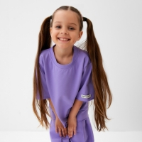 Футболка детская KAFTAN, р. 32 (110 - 116 см), сиреневый