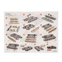 Конструктор деревянный "Транспорт"