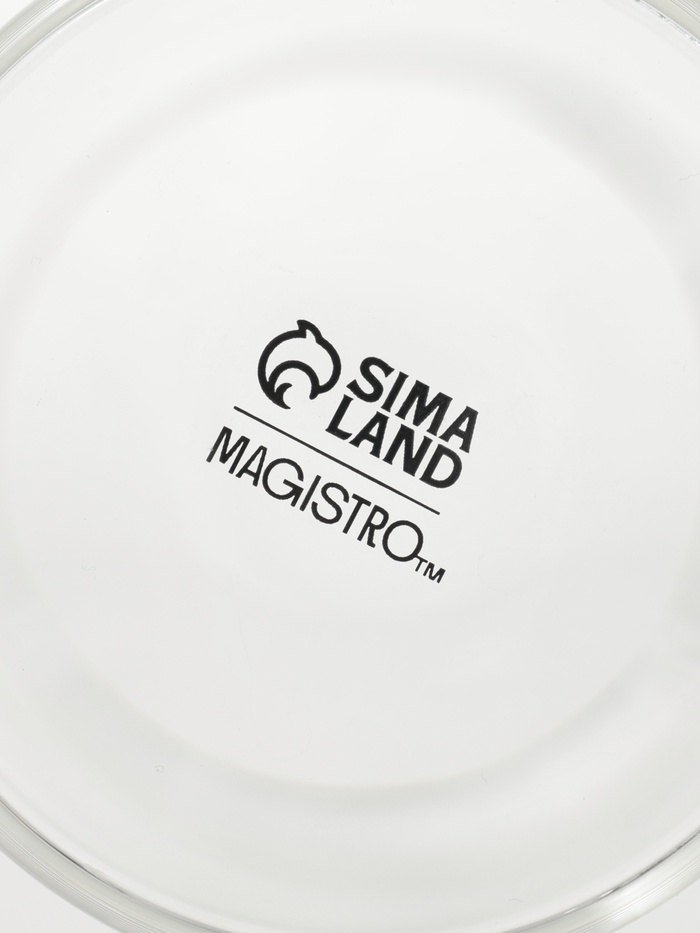 Кружка стеклянная "Маг", 430 мл, 7,9х10,5 см