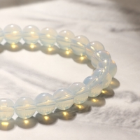 Браслет шар №8 &laquo;Лунный камень&raquo;, 5,5см