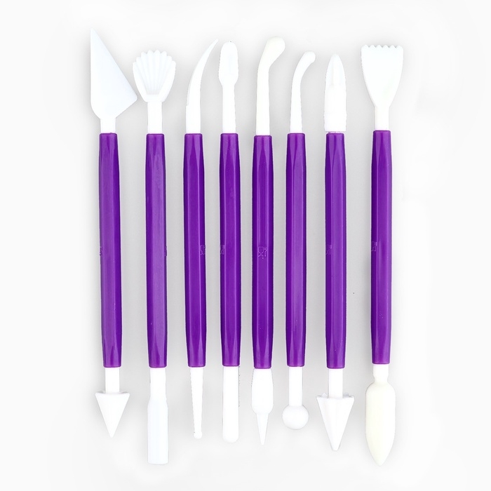 Набор стеков для лепки 8 шт, пластик ТМ Буки Бяки