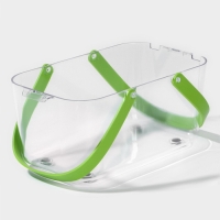 Овощерезка универсальная Chopper, 22 насадки, цвет серый/зелёный