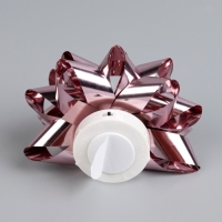 Светодиодная игрушка «Бант-звезда» 9 × 6 × 9 см, батарейки LR44х3 (в комплекте), свечение мульти, розовая Светодиодная игрушка «Бант-звезда» 9 × 6 × 9 см, батарейки LR44х3 (в комплекте), свечение мульти, розовая