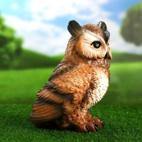 Садовая фигура "Сова большая, натуральная" 27 см Садовая фигура "Сова большая, натуральная" 27 см