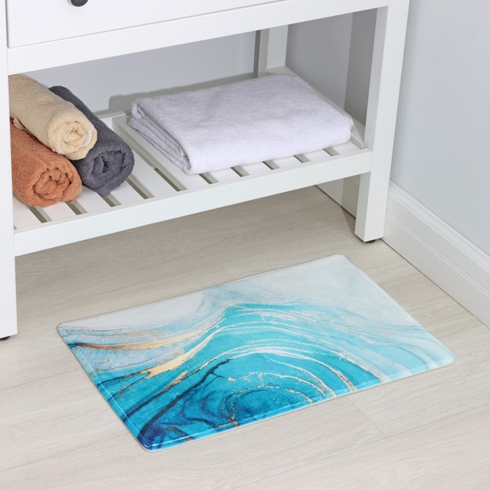 Коврик для ванной и туалета Доляна &laquo;Камень&raquo;, 40&times;60 см