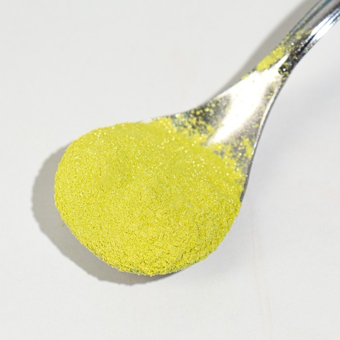 Новый год. Глиттер кандурин пищевой КондиМир "Зеленый", фракция 30-150 &micro;m, 5 г