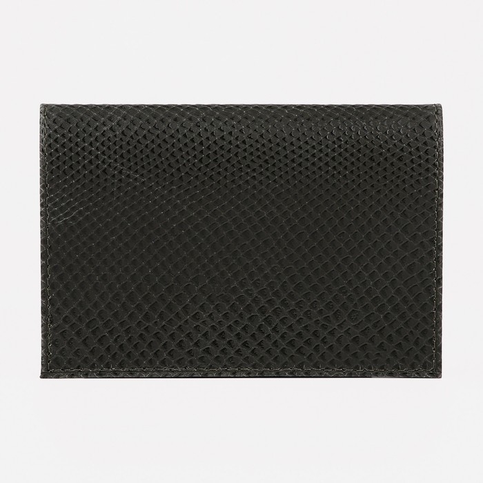 Обложка для паспорта, цвет оливковый