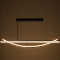 Светильник "Санди" LED 120Вт 3000-6000К черный 100х12х11-110 см