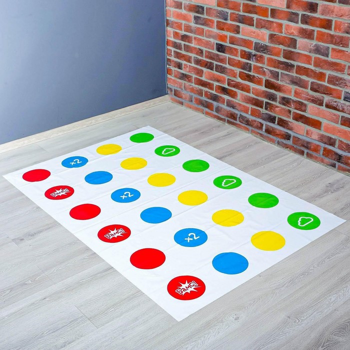 Настольная игра &laquo;Твист-р&raquo; подвижная с фантами, 6+