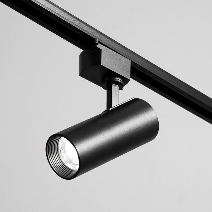 Светильник трековый SIMPLE "Линза" LED 30Вт черный 47х3,5х4,5 см
