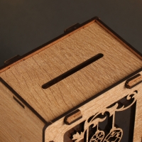 Новогодняя копилка "Новогодние игрушки" 12х12х9 см Новогодняя копилка "Новогодние игрушки" 12х12х9 см