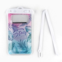 Водонепроницаемый чехол &laquo;Stay beautiful&raquo;, 12 х 21 см