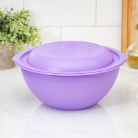 Миска салатница Martika, 3 л, с крышкой, цвет МИКС Миска салатница Martika, 3 л, с крышкой, цвет МИКС