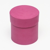 Набор шляпных коробок 5 в 1 "Фуксия", 20 &times; 20 &times; 20‒13,5 &times; 13,5 &times; 13,5 см