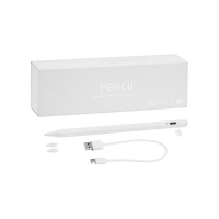 Стилус для iPad 2018-2022, 140 мАч, высокоточный, чувствительный к наклону, магнит, белый Стилус для iPad 2018-2022, 140 мАч, высокоточный, чувствительный к наклону, магнит, белый