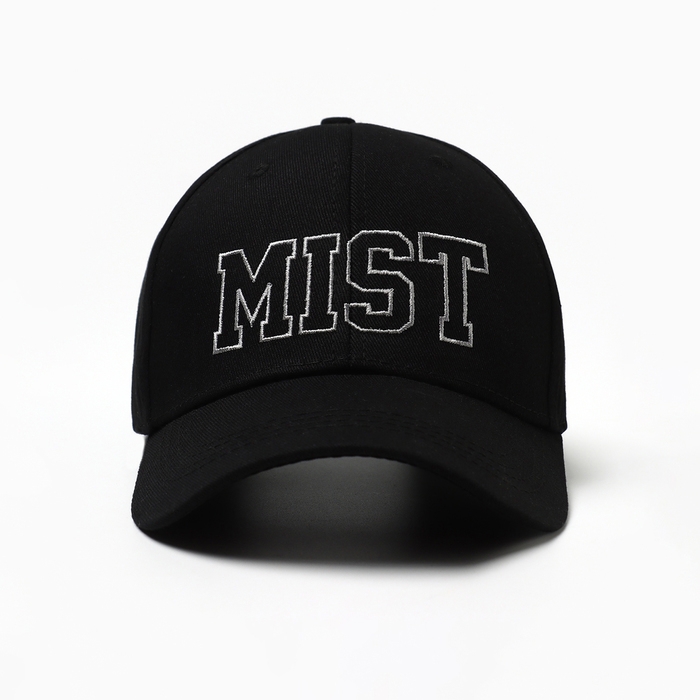 Кепка женская с вышивкой MIST Lucky, черный, р. 56-58 Кепка женская с вышивкой MIST Lucky, черный, р. 56-58