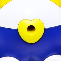 Точилка механическая с контейнером, Ушки фиолетовый/белый