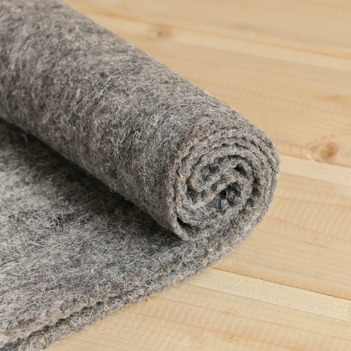 Лежак для бани темный с вышивкой "Все в баню" 150х50 см