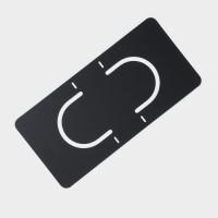 Салфетница Доляна &laquo;Трансформер&raquo;, 10&times;12 см, чёрная