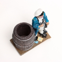 Карандашница "Матрос" 10*6*13см Карандашница "Матрос" 10*6*13см