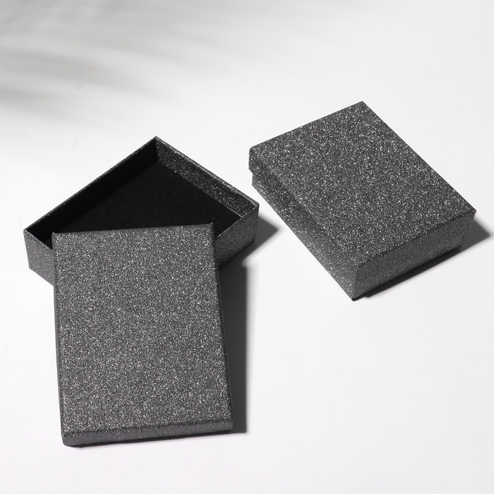 Коробочка подарочная под набор &laquo;Блеск&raquo;, 9&times;7, цвет чёрный