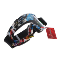 Очки-маска для езды на мототехнике, стекло прозрачное, бомбер, ОМ-28 Очки-маска для езды на мототехнике, стекло прозрачное, бомбер, ОМ-28