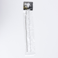 Заколка прядь с жемчугом новогодняя &laquo;Будь счастлива&raquo;, на Новый год, 7 х 6,4 см