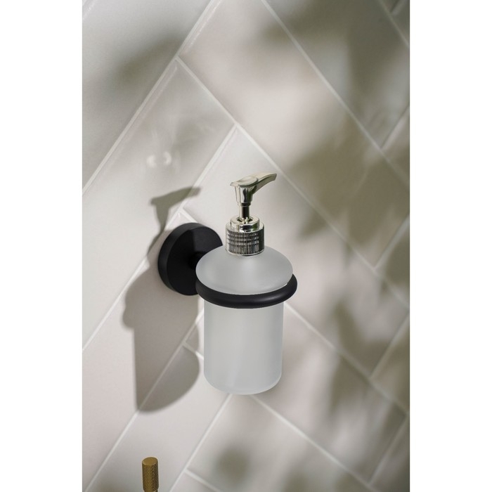 Дозатор для жидкого мыла St&ouml;lz Loft basic, цвет чёрный