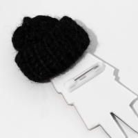 Брошь &laquo;Девочка&raquo; в тренче, цветная в серебре