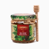 Новый год! Мёд и ложка &laquo;Здоровья в каждой ложке&raquo;, 240 гр