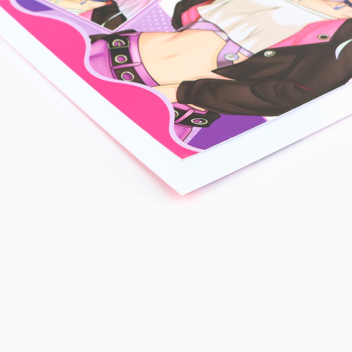 Скетчбук в мягкой обложке А5, 100 л. Бумага 100гр &laquo;Аниме&raquo;