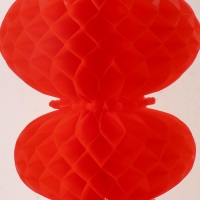 Сувенир пластик "Три красных фонарика - Счастья и Финансового благополучия" 32х32х52 см