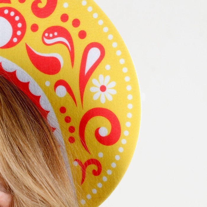 Карнавальный кокошник &laquo;Царица&raquo; из фетра