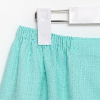 Полотенце вафельное Экономь и Я "Парео" 80х144 см, цв.небесный, 100%хл, 200 г/м2 Полотенце вафельное Экономь и Я "Парео" 80х144 см, цв.небесный, 100%хл, 200 г/м2