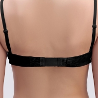 Застёжка-удлинитель для бюстгальтера, 3 ряда 2 крючка, 3,2 × 10,5 см, 5 шт, цвет чёрный Застёжка-удлинитель для бюстгальтера, 3 ряда 2 крючка, 3,2 × 10,5 см, 5 шт, цвет чёрный