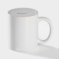 Кружка - хамелеон Доляна &laquo;Лампочка&raquo;, 350 мл, керамика, белая