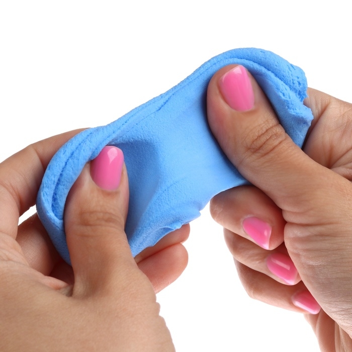 Набор лёгкого прыгающего пластилина, 12 цветов, Смешарики