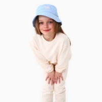 Панама детская для мальчика цвет голубой, р-р 52-54