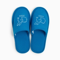 Тапочки женские, цвет голубой, размер 36